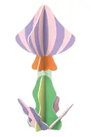 Dekorativní figurka DIY Octaevo Mushroom