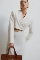 Sako Answear.LAB bílá barva, bez zapínání