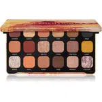 Makeup Revolution Forever Flawless paleta očních stínů odstín Bronze Temptation 18x1.1 g