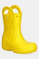 Holínky Crocs HANDLE IT RAIN BOOT KIDS žlutá barva, 211052