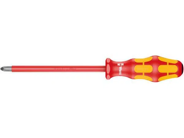 Wera 006166 Elektrikářský šroubovák Kraftform Plus PZ 3x150 mm typ 165 i VDE