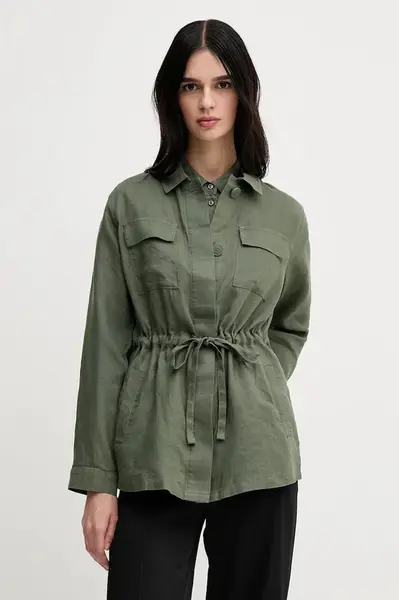 Lněná bunda United Colors of Benetton