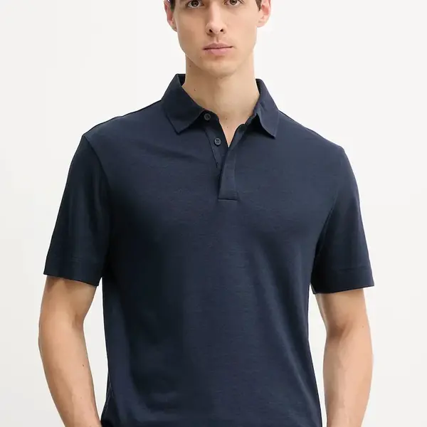 Polo tričko BOSS pánské, tmavomodrá barva, 50536667