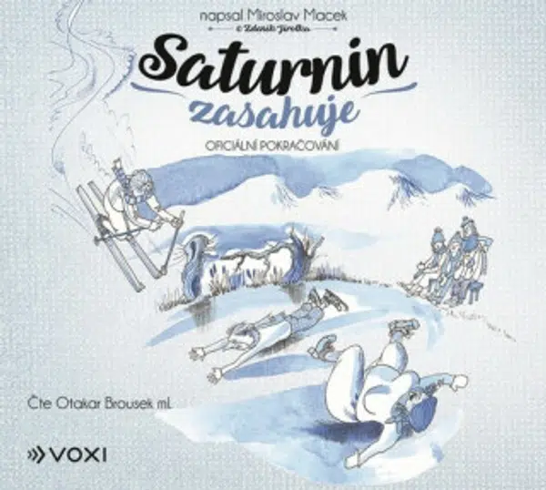 Saturnin zasahuje - Miroslav Macek - audiokniha