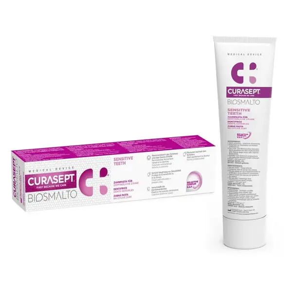 CURASEPT Biosmalto sensitive teeth zubní pasta 75 ml
