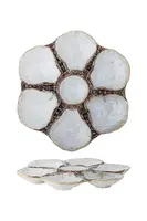 Servírovací miska Bloomingville Maro šedá barva