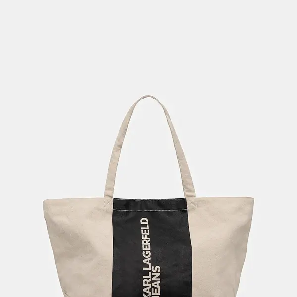 Bavlněná kabelka Karl Lagerfeld Jeans