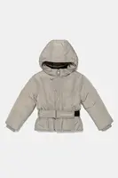 Dětská bunda Calvin Klein Jeans šedá barva, IG0IG02976