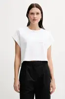 Tričko United Colors of Benetton dámské, béžová barva, 3IFVD10AF