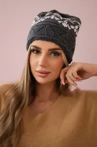 Kesi Dámská čepice Kira K374 tmavě šedá
