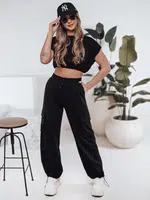 Komplet damski CHICBASE czarny Dstreet