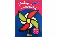 Maluj a nepřetahuj -červená, větrník-  od 2 let