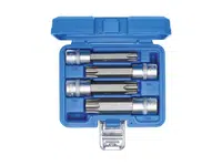 BGS technic Hlavice zástrčné T70, T80, T100 1/2” (4ks)- BGS 5103