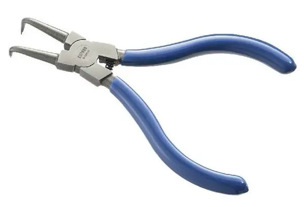 Kleště na pojistné kroužky - vnitřní zahnuté 3-10 mm, déka 130 mm - Tona Expert E117920T Varianta: vnitřní zahnuté 3-10 mm. déka 130 mm