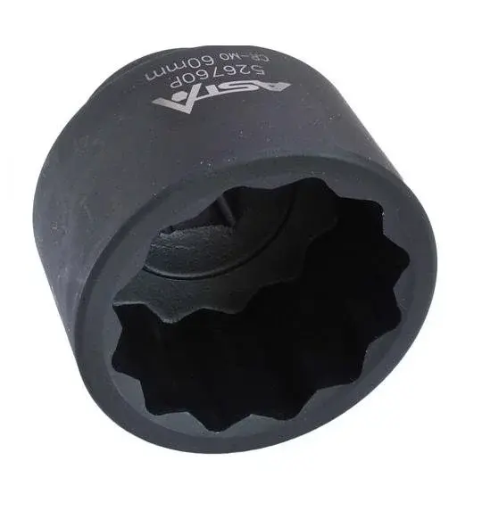 Hlavice nástrčné úderové 3/4", 12hranné, různé rozměry - ASTA Velikost: 60 mm