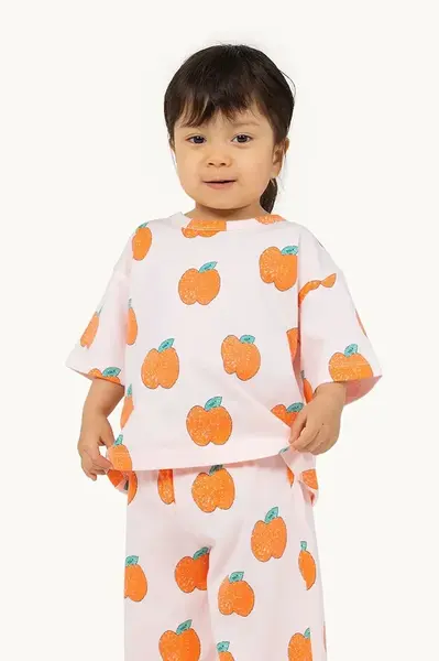 Bavlněné dětské tričko Tinycottons APPLES BABY TEE