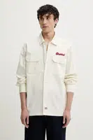Bavlněná košile Dickies béžová barva, relaxed, s klasickým límcem, DK0A4Z7PC481