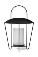 Lucerna ferm LIVING Abri Lantern černá barva
