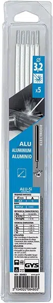 GYS France Obalované svářecí elektrody na hliník / ALU - 3,2 mm