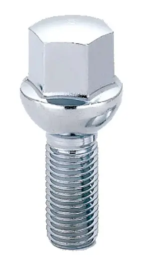 Diskový šroub M14x1,5, koule R13, délka závitu 26 mm, šestihran 17 mm - Ferdus 11.183 Varianta: M12x1.5. koule R13. délka závitu 29. šestihran 19