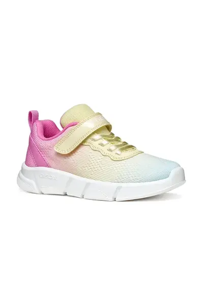 Dětské sneakers boty Geox ARIL růžová barva, J55DLB.02ZBC