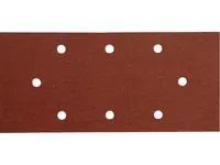 Brusné papíry, různé hrubosti, 93x190 mm, 8 otvorů, suchý zip, 10 ks - EXTOL PREMIUM Zrnitost: P120