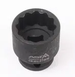 Hlavice nástrčná úderová 1/2" 19 mm, 12hranná - ASTA Velikost: 27 mm