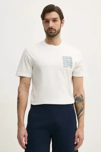 Bavlněné tričko Lacoste