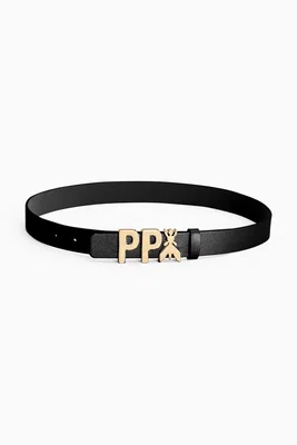 Dětský pásek Patrizia Pepe B132 černá barva, 7W0010