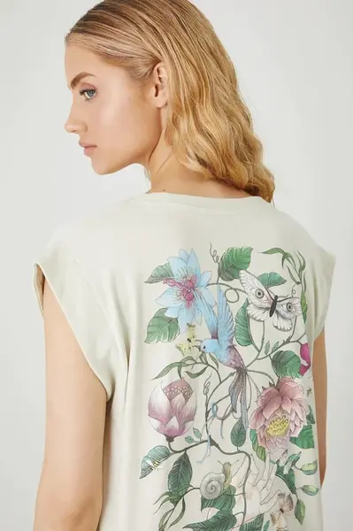 Bavlněné tričko Medicine dámské, zelená barva