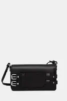 Kožená taška MM6 Maison Margiela černá barva, SB6WG0018