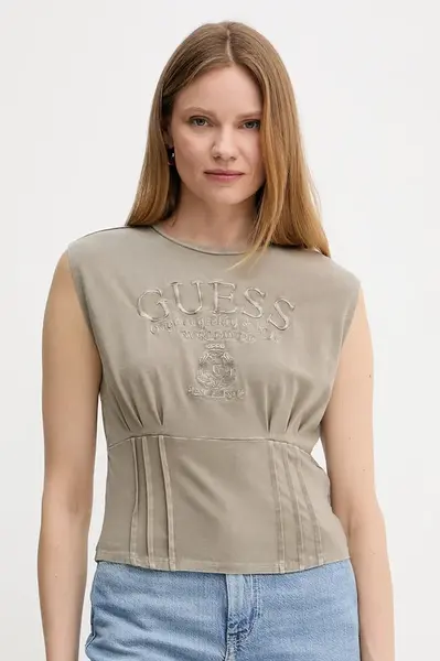 Top Guess béžová barva, W5GI22 K49A1