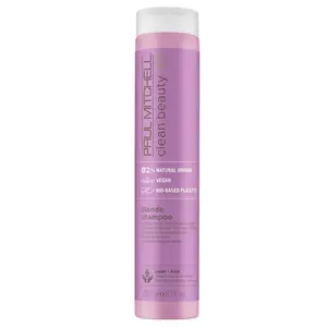Paul Mitchell Šampon neutralizující žluté tóny Clean Beauty (Blonde Shampoo) 250 ml