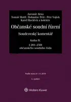 Občanské soudní řízení. Soudcovský komentář. Kniha IV (§ 201 až 250t o. s. ř.) - Jaromír Jirsa