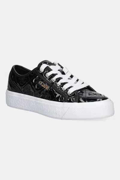 Tenisky Guess JLOVE černá barva, FLTJLV FAL12