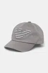 Kšiltovka Emporio Armani šedá barva, 627522 CC995