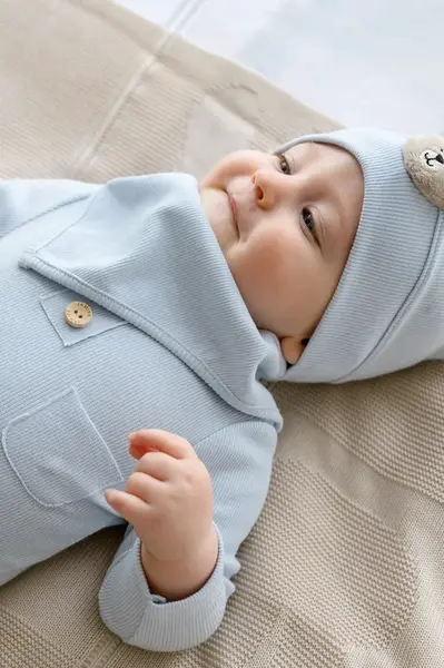 Kojenecká sada Jamiks RONAN modrá barva, JWH124