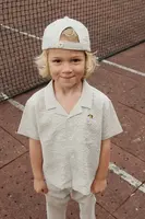 Dětská košile Konges Sløjd ELLIOT SS SHIRT GOTS