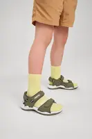 Dětské sandály Reima Ratas zelená barva, 5400087A