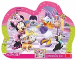 Puzzle Minnie a mazlíčci 25 dílků deskové
