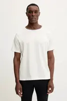 Bavlněné tričko Paul Smith béžová barva, M1R-697PS-H00084