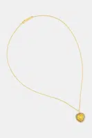 Stříbrný náhrdelník AMBUSH Heart Class Ring Charm Necklace 12114803