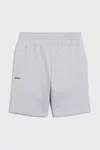 Kraťasy Pangaia KIDS' 365 MIDWEIGHT LONG SHORTS šedá barva, nastavitelný pas, 10000425