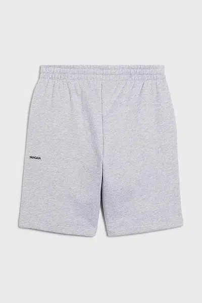 Kraťasy Pangaia KIDS' 365 MIDWEIGHT LONG SHORTS šedá barva, nastavitelný pas, 10000425