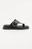 Kožené žabky Karl Lagerfeld KLEO