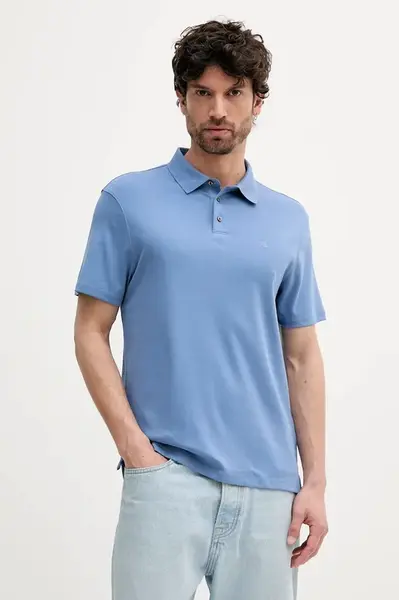 Bavlněné polo tričko Calvin Klein