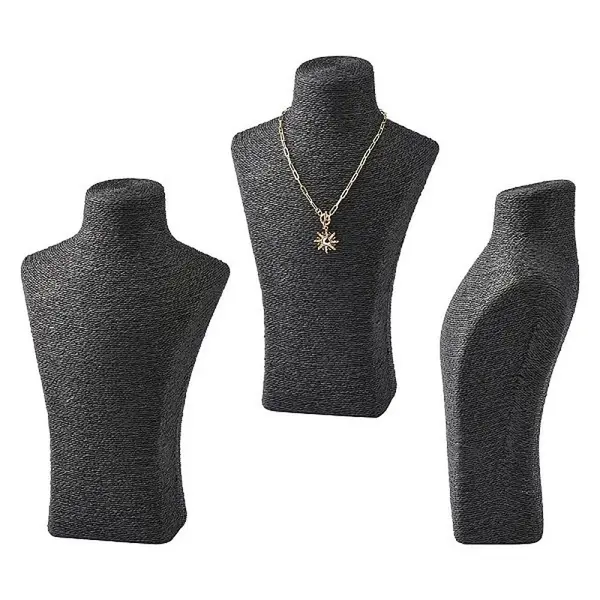 Stereoscopic Necklace Bust Displays
