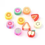 Mixed Fruit Theme Handmade Polymer Clay Beads
