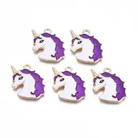 Alloy Enamel Pendants