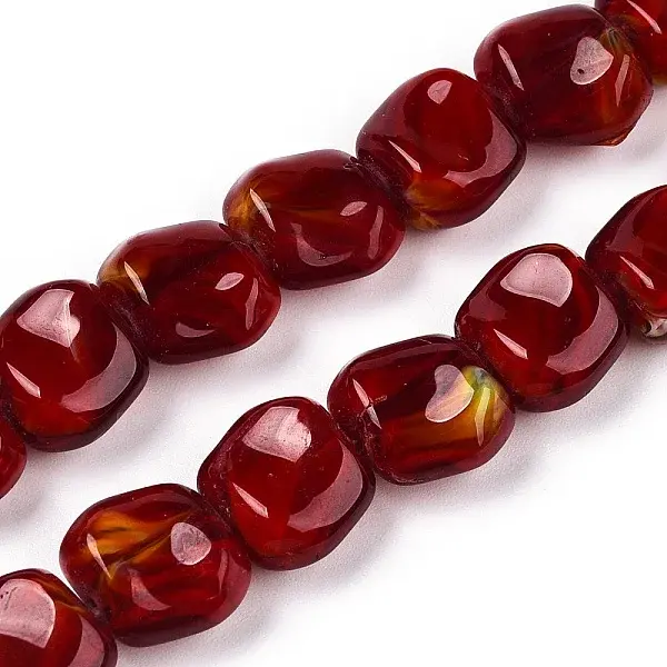 Handmade Milleflori Glass Beads Strands